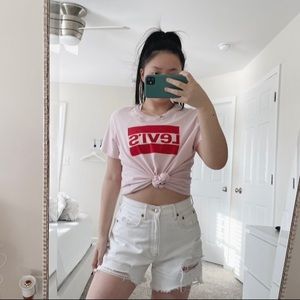 Pink Levi’s Tee Shirt